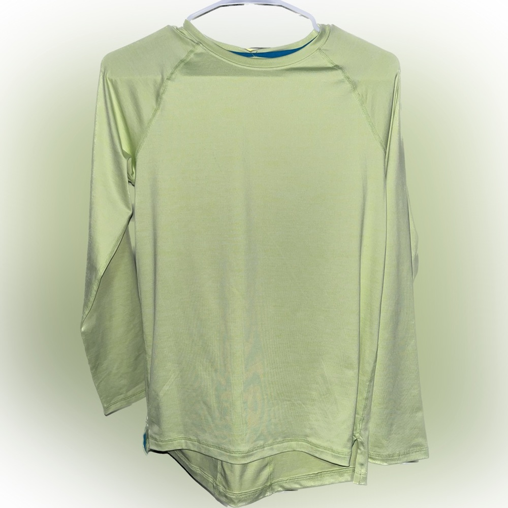 ALL IN MOTION Women/Girls Bright Yellow LongSleeve shirt